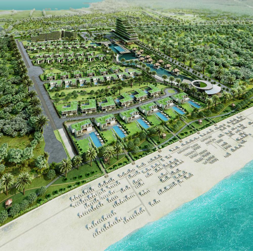 KDL Bắc Bán đảo Cam Ranh: Nhiều dự án chậm tiến độ, vượt quá qui hoạch và vướng đất ở không hình thành đơn vị ở - Ảnh 2.