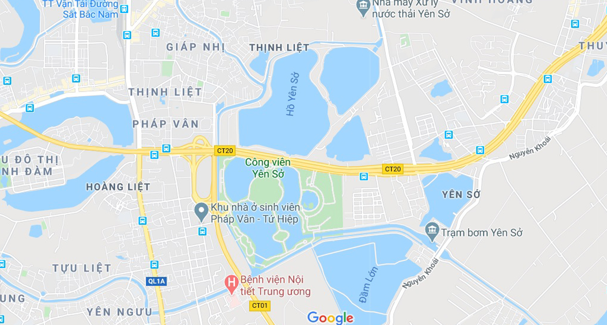 Toàn cảnh nơi xây dựng Khu đô thị ven hồ Yên Sở hơn 190ha - Ảnh 1. Toàn cảnh nơi xây dựng Khu đô thị ven hồ Yên Sở hơn 190ha - Ảnh 1.