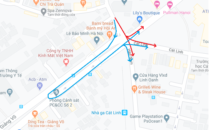 Nút giao thông dễ bị phạt ở Hà Nội: Lưu thông từ Giang Văn Minh ra ngã 5 Giảng Võ - Ảnh 3. Nút giao thông dễ bị phạt ở Hà Nội: Lưu thông từ Giang Văn Minh ra ngã 5 Giảng Võ - Ảnh 3.