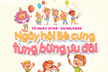 Hà Nội: Trung tâm thương mại, siêu thị tung nhiều chương trình hút khách dịp Tết Thiếu nhi 1/6