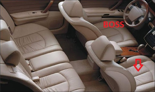 Giao tiếp khéo léo trong việc chọn vị trí ngồi trên xe ô tô khi đi cùng sếp - Ảnh 2.