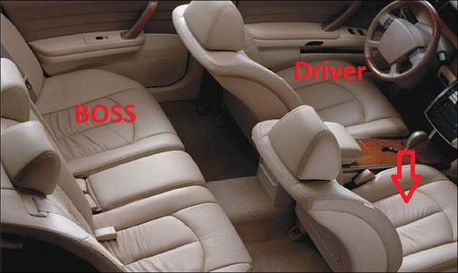 Giao tiếp khéo léo trong việc chọn vị trí ngồi trên xe ô tô khi đi cùng sếp - Ảnh 5.