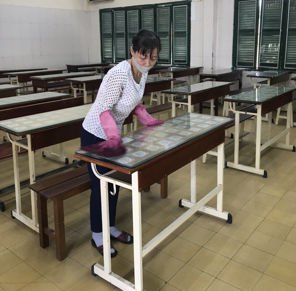 Ngày mai, các trường học ở TP HCM đã sẵn sàng đón học sinh đi học trở lại - Ảnh 5. Ngày mai, các trường học ở TP HCM đã sẵn sàng đón học sinh đi học trở lại - Ảnh 5.