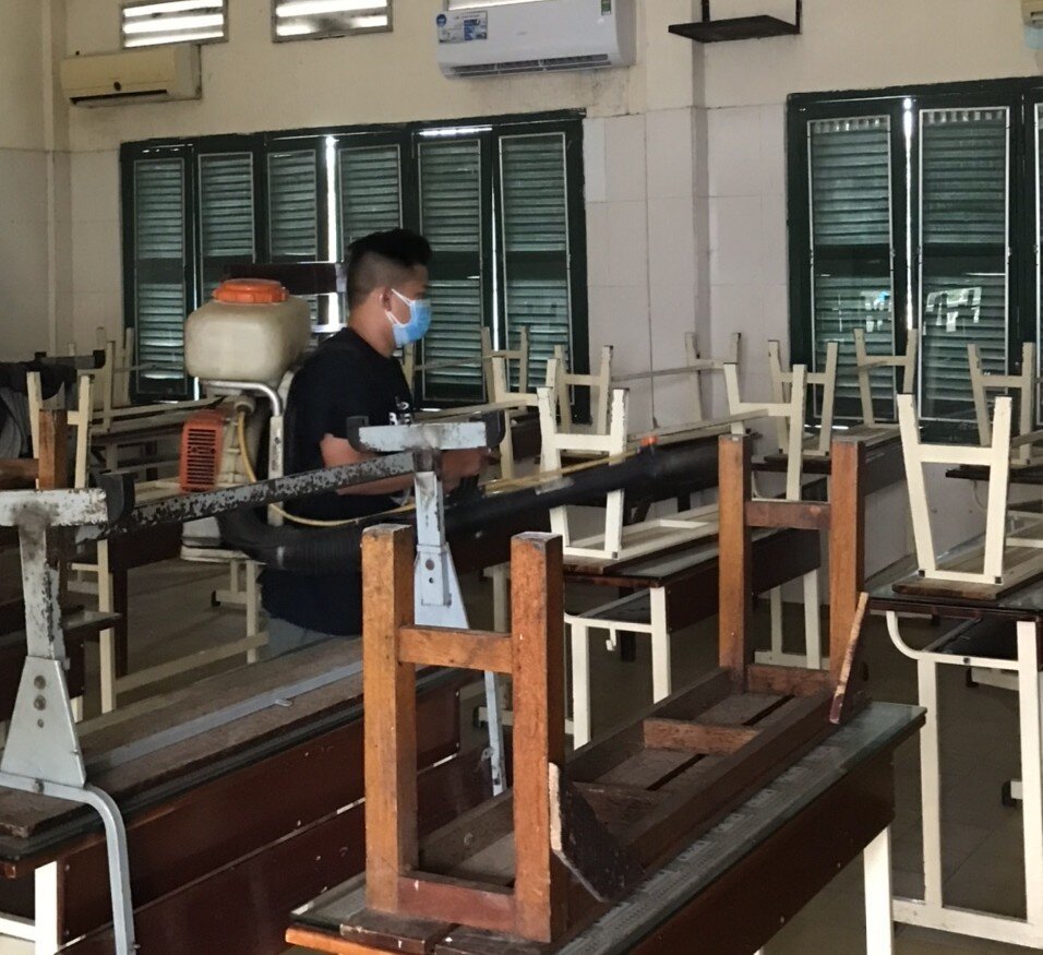 Ngày mai, các trường học ở TP HCM đã sẵn sàng đón học sinh đi học trở lại - Ảnh 6. Ngày mai, các trường học ở TP HCM đã sẵn sàng đón học sinh đi học trở lại - Ảnh 6.