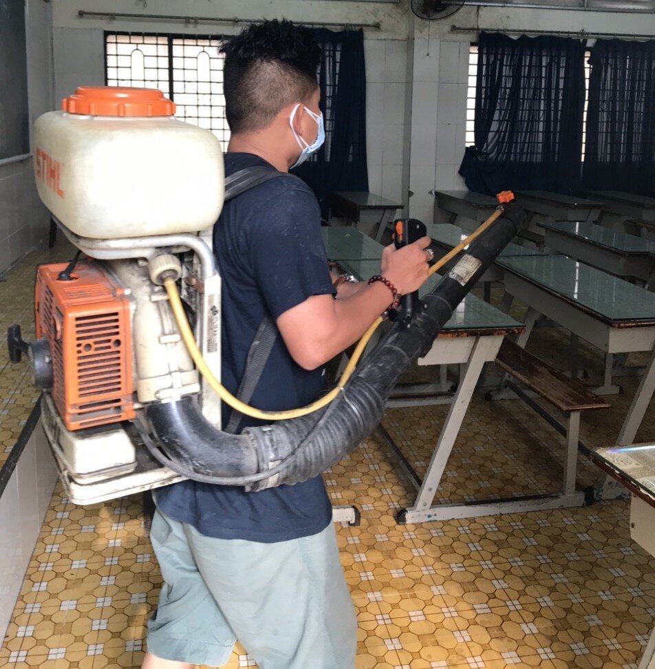 Ngày mai, các trường học ở TP HCM đã sẵn sàng đón học sinh đi học trở lại - Ảnh 4. Ngày mai, các trường học ở TP HCM đã sẵn sàng đón học sinh đi học trở lại - Ảnh 4.