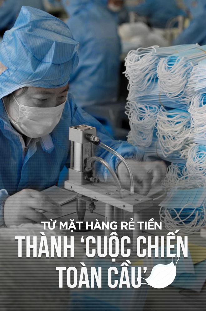 Khẩu trang đang trở thành tâm điểm ‘cuộc chiến toàn cầu’ - Ảnh 1.