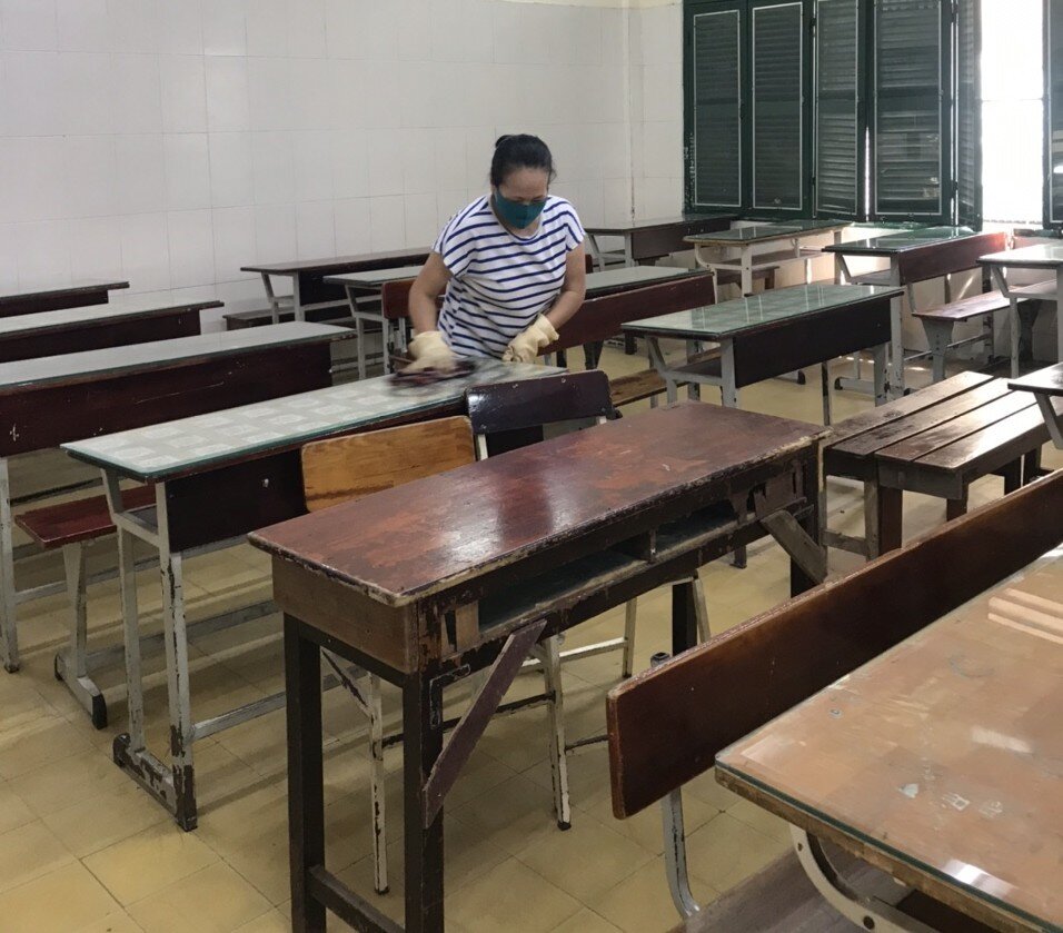 Ngày mai, các trường học ở TP HCM đã sẵn sàng đón học sinh đi học trở lại - Ảnh 7. Ngày mai, các trường học ở TP HCM đã sẵn sàng đón học sinh đi học trở lại - Ảnh 7.