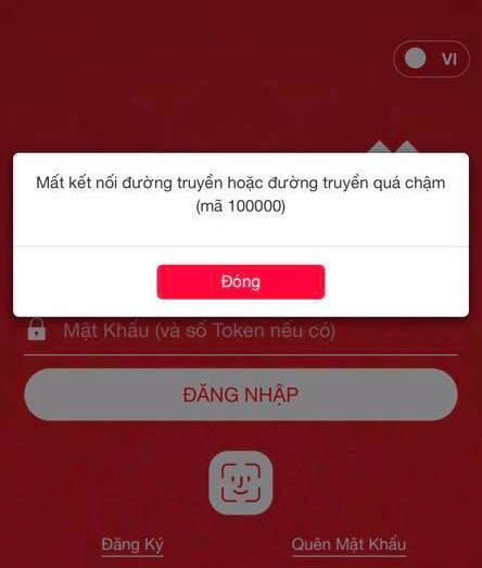 Khách hàng Techcombank cả ngày 4/5 không thể giao dịch, chuyển tiền được - Ảnh 1. Khách hàng Techcombank cả ngày 4/5 không thể giao dịch, chuyển tiền được - Ảnh 1.
