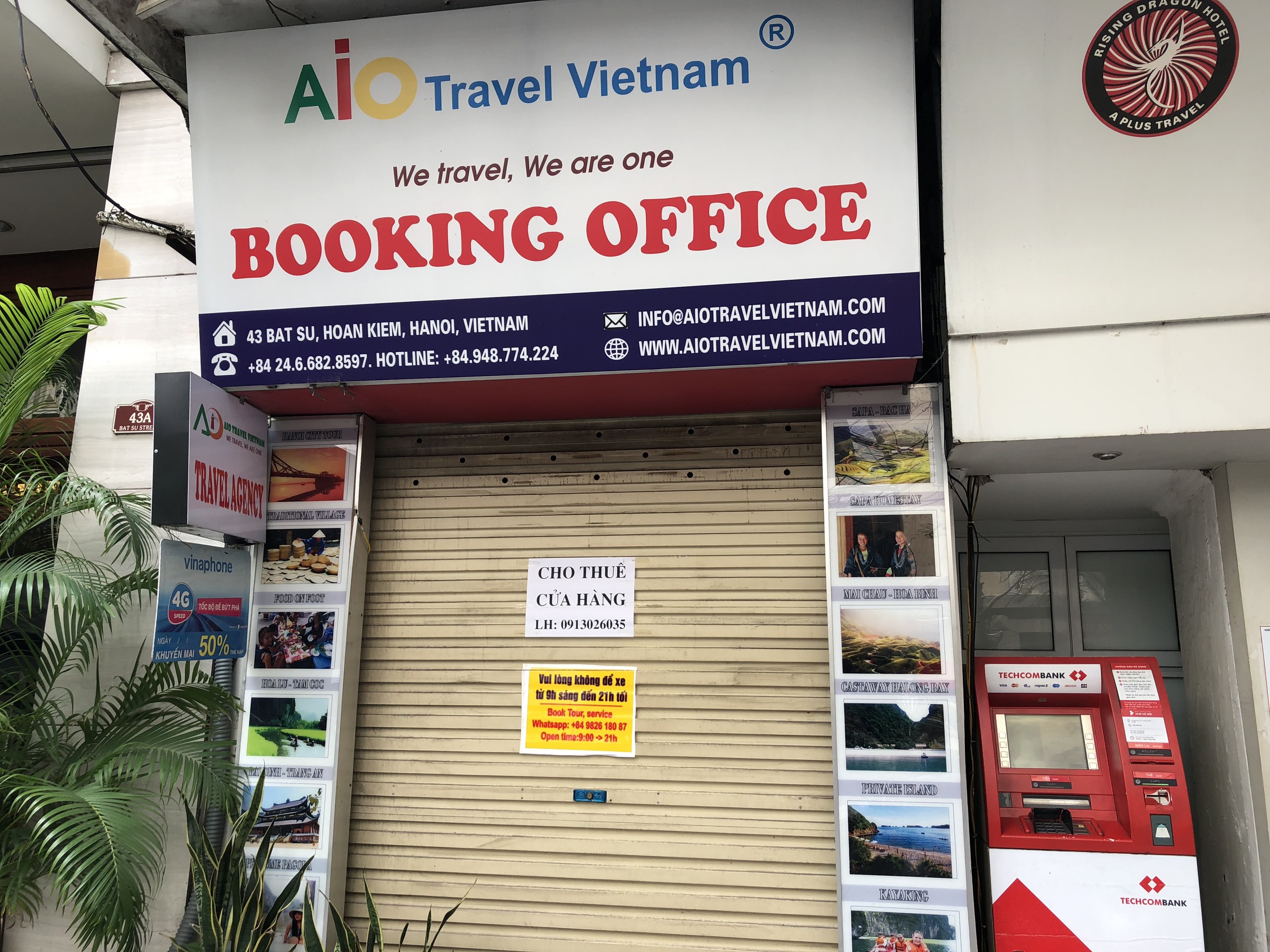 Vắng khách du lịch, hàng loạt khách sạn, công ty lữ hành tạm đóng cửa, sang nhượng hoặc cho thuê mặt bằng - Ảnh 6. Vắng khách du lịch, hàng loạt khách sạn, công ty lữ hành tạm đóng cửa, sang nhượng hoặc cho thuê mặt bằng - Ảnh 6.