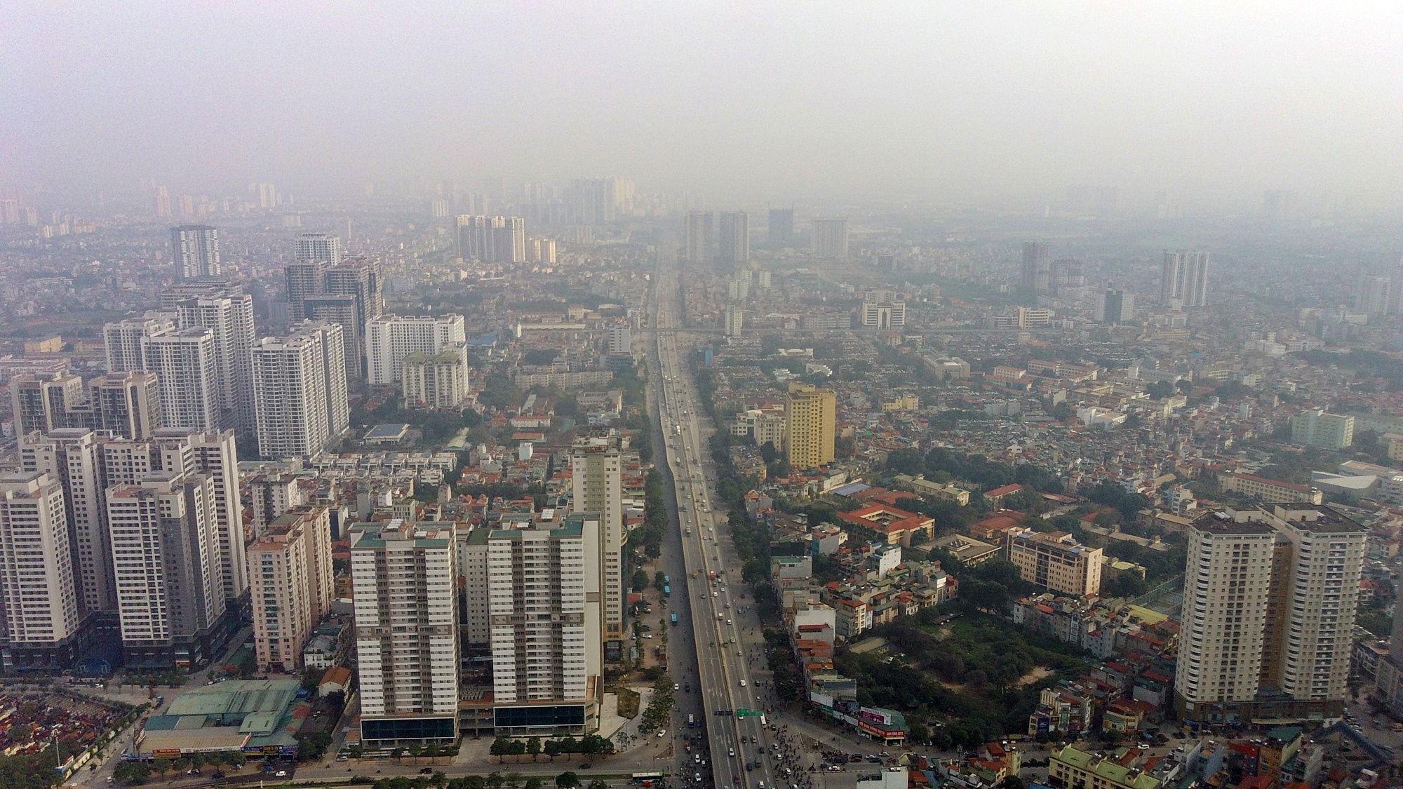 Cao ốc đang 'bóp nghẹt' Vành đai 3 ở Hà Nội từ cầu Thăng Long đến đường Giải Phóng - Ảnh 17. Cao ốc đang 'bóp nghẹt' Vành đai 3 ở Hà Nội từ cầu Thăng Long đến đường Giải Phóng - Ảnh 17.