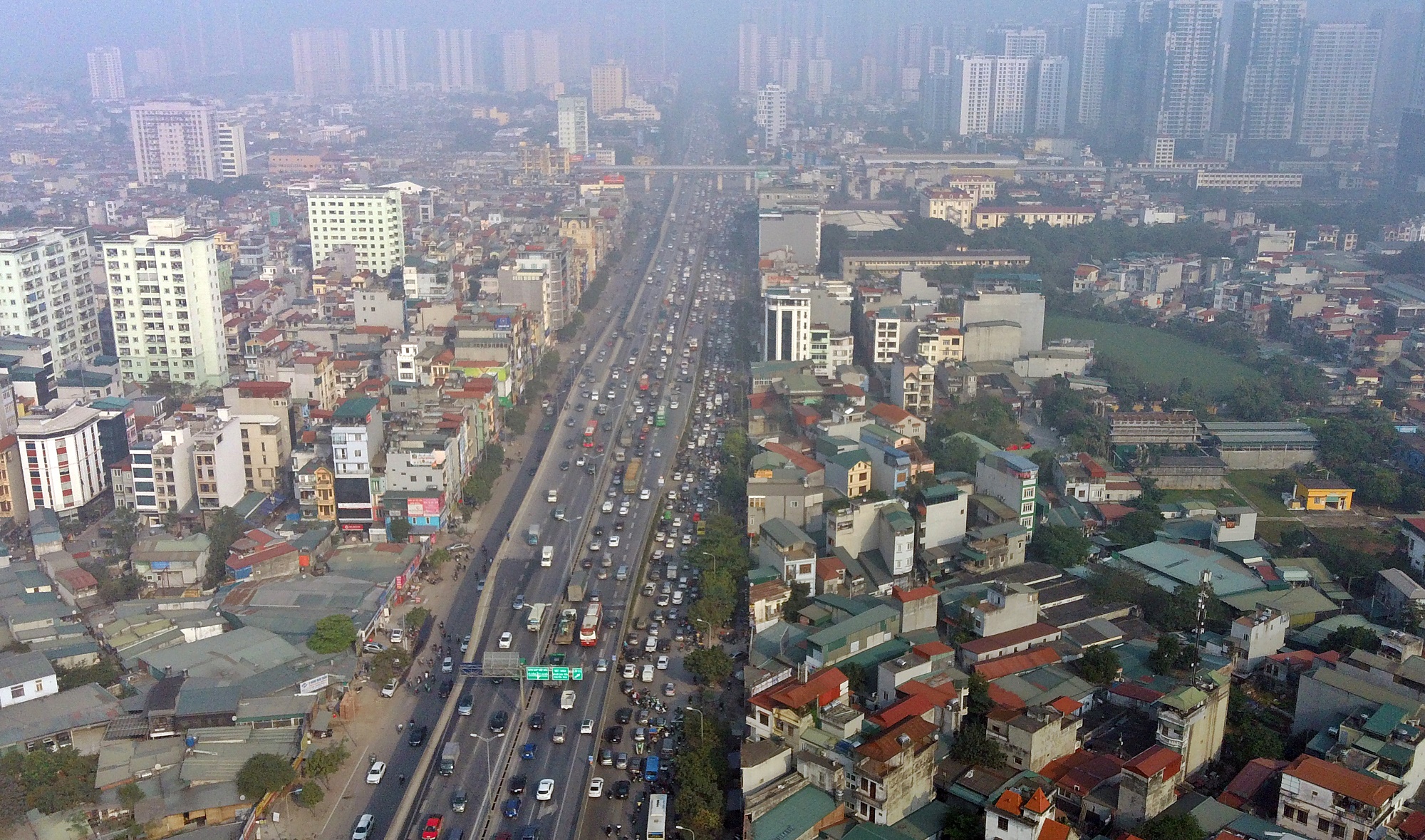 Ngắm loạt cao ốc trên đường Vành đai 3 từ cầu Thăng Long đến đường Giải Phóng, kết nối dễ dàng với nội đô Hà Nội - Ảnh 25. Ngắm loạt cao ốc trên đường Vành đai 3 từ cầu Thăng Long đến đường Giải Phóng, kết nối dễ dàng với nội đô Hà Nội - Ảnh 25.