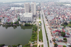 Sau 4 năm khởi công, dự án mở rộng đường Tam Trinh hơn 2.000 tỉ đồng mới làm được vài trăm mét