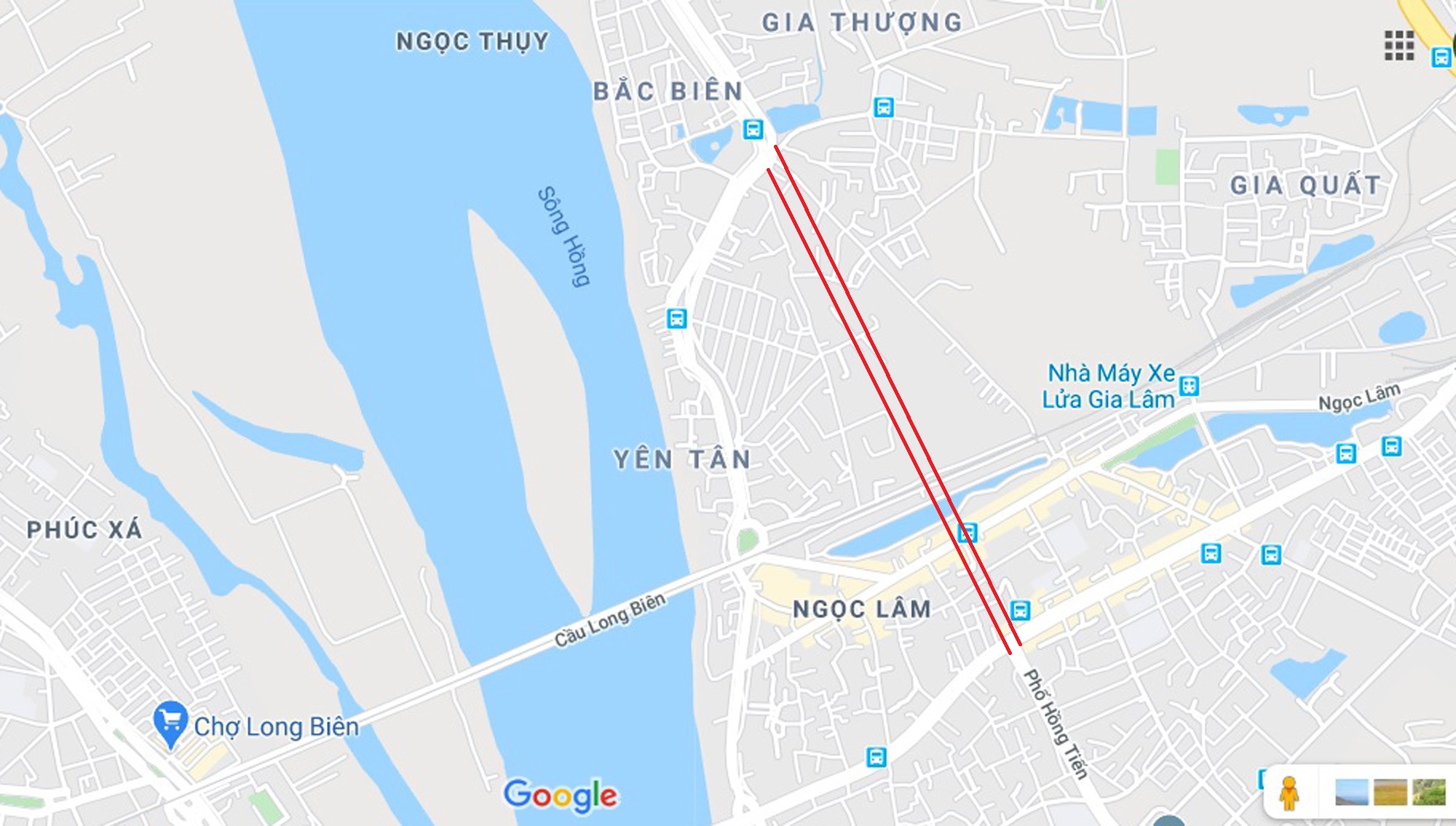 Đường ngàn tỉ nối Ngọc Thụy - Nguyễn Văn Cừ ở quận Long Biên mới làm được vài trăm mét - Ảnh 1.