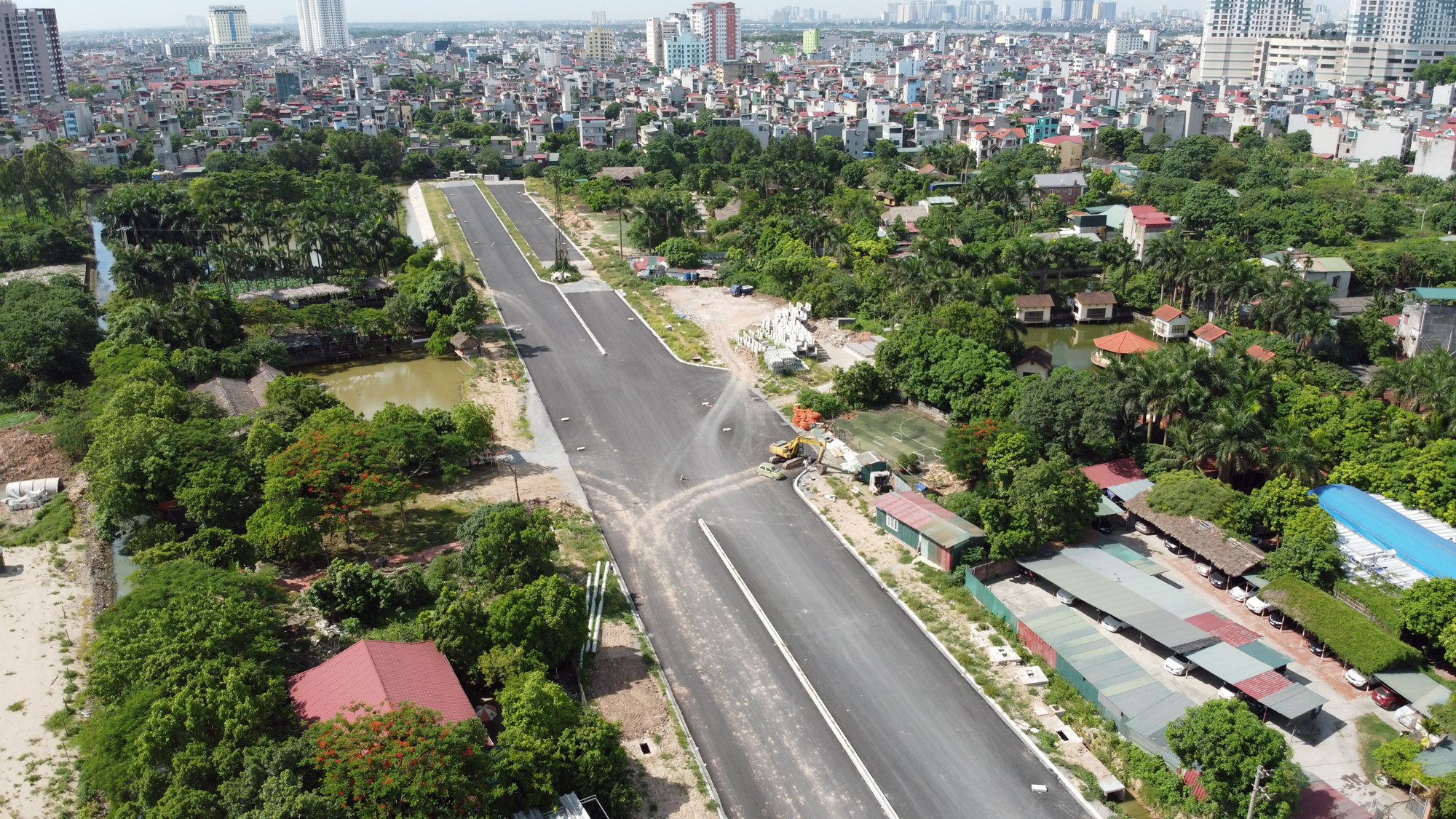 Đường ngàn tỉ nối Ngọc Thụy - Nguyễn Văn Cừ ở quận Long Biên mới làm được vài trăm mét - Ảnh 10.