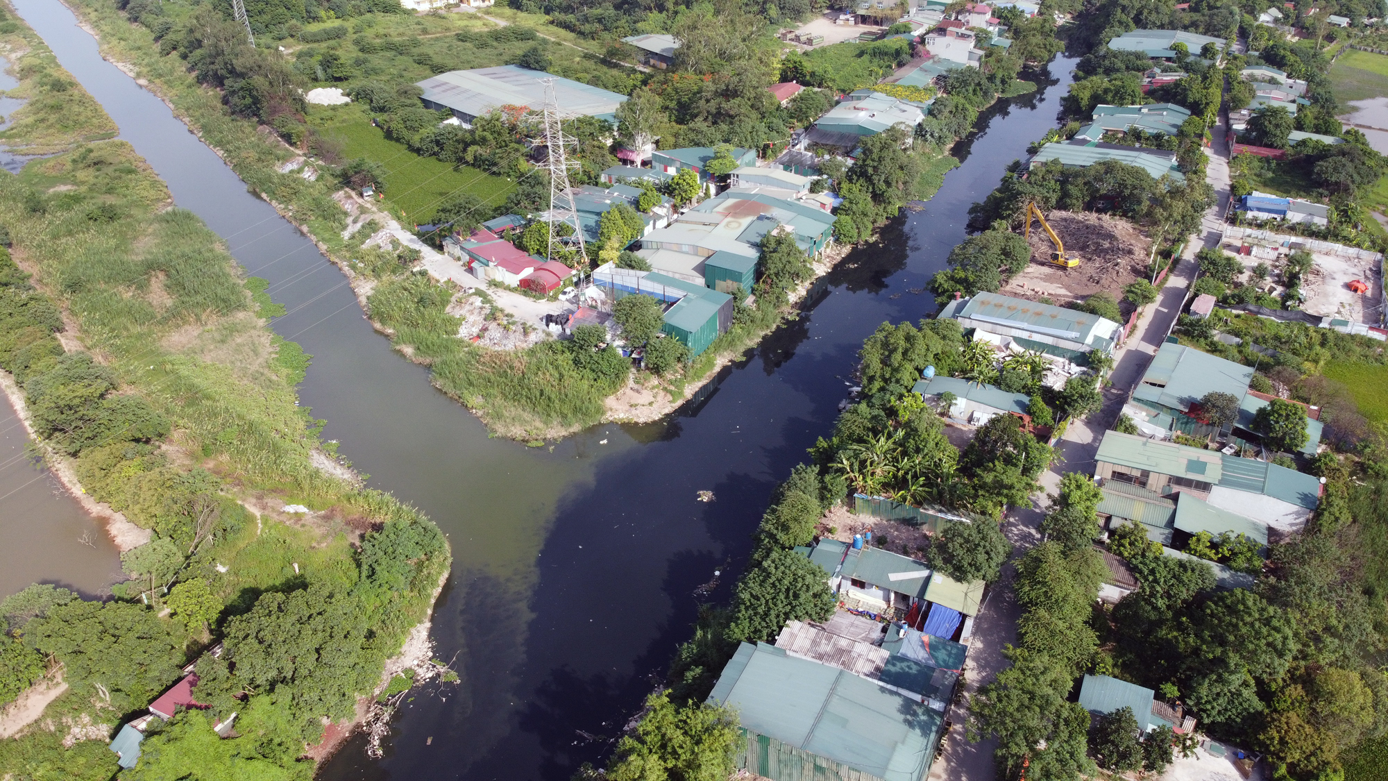 Toàn cảnh nơi xây dựng tuyến đường dài 3km trị giá gần 500 tỉ đồng ở quận Nam Từ Liêm - Ảnh 3.