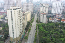 Phố Thành Thái với Nguyễn Khang sắp mở thông, kết nối ba đường vành đai Hà Nội