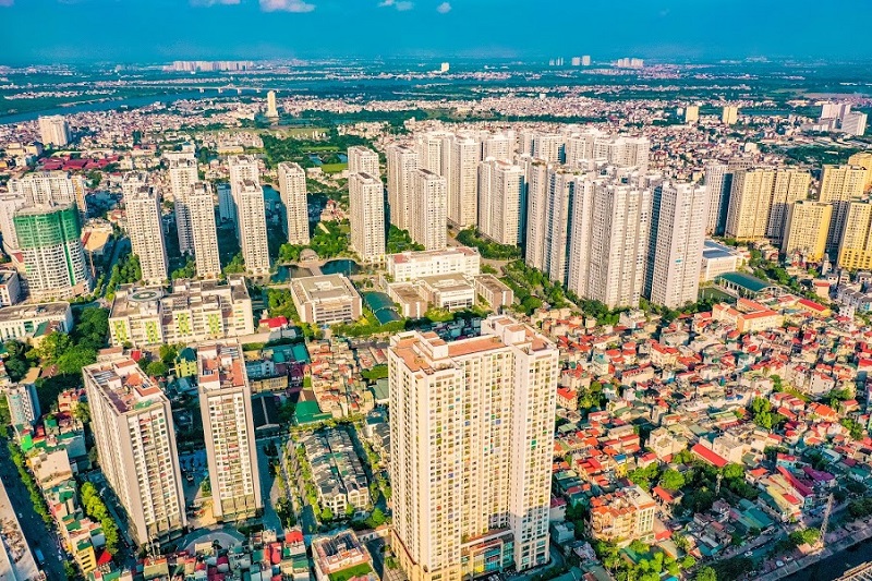 [Ảnh] Ngắm đường Vành đai hai trên cao 9.400 tỉ đồng đang dần hình thành của Thủ đô - Ảnh 6.