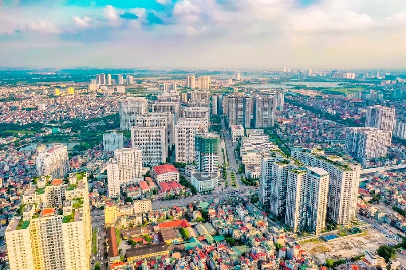 [Ảnh] Ngắm đường Vành đai hai trên cao 9.400 tỉ đồng đang dần hình thành của Thủ đô - Ảnh 7.