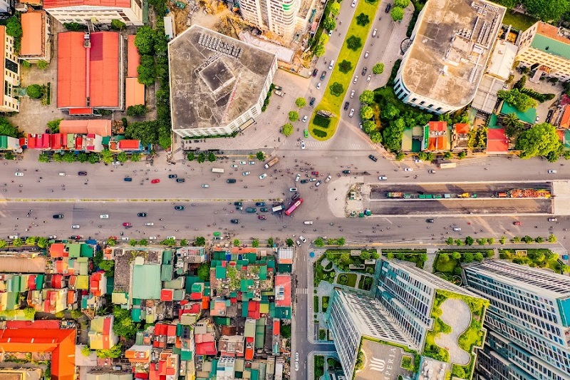 [Ảnh] Ngắm đường Vành đai hai trên cao 9.400 tỉ đồng đang dần hình thành của Thủ đô - Ảnh 8.
