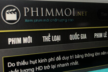 Website phim lậu lớn nhất Việt Nam không truy cập được