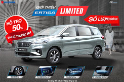 Cơ hội vàng mua ô tô Suzuki nhập khẩu nhận ngay hỗ trợ lệ phí trước bạ trong tháng 6