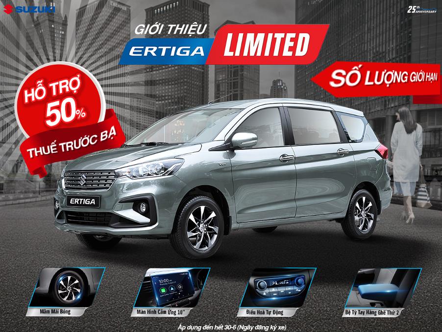 Cơ hội vàng mua ô tô Suzuki nhập khẩu nhận ngay hỗ trợ lệ phí trước bạ trong tháng 6 - Ảnh 1. Cơ hội vàng mua ô tô Suzuki nhập khẩu nhận ngay hỗ trợ lệ phí trước bạ trong tháng 6 - Ảnh 1.