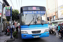 Lộ trình xe buýt 55 TP HCM: Từ Công viên phần mềm Quang Trung đi Khu Công nghệ cao (quận 9)