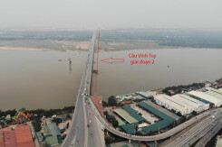 Phê duyệt báo cáo nghiên cứu khả thi dự án xây cầu Vĩnh Tuy - giai đoạn 2 với tổng mức đầu tư hơn 2.500 tỉ đồng