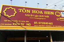 Hoa Sen xuất khẩu 50.000 tấn tôn tới châu Âu và Mỹ