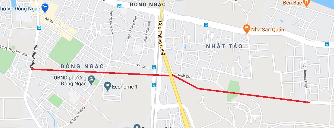 4 đường sẽ mở theo qui hoạch ở phường Đông Ngạc, Bắc Từ Liêm - Ảnh 2. 4 đường sẽ mở theo qui hoạch ở phường Đông Ngạc, Bắc Từ Liêm - Ảnh 2.
