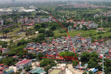Đường sẽ mở theo quy hoạch ở phường Thụy Phương, Bắc Từ Liêm (phần 1)