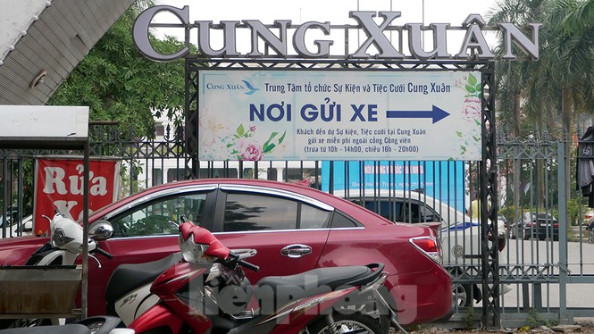 Cận cảnh các hạng mục sai phạm ở công viên Tuổi trẻ - Ảnh 7. Cận cảnh các hạng mục sai phạm ở công viên Tuổi trẻ - Ảnh 7.