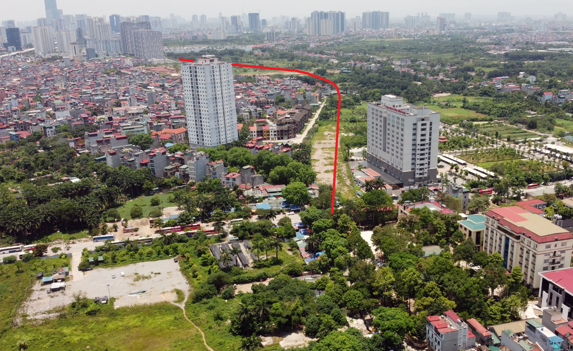4 đường sẽ mở theo qui hoạch ở phường Cổ Nhuế 2, Bắc Từ Liêm - Ảnh 8. 4 đường sẽ mở theo qui hoạch ở phường Cổ Nhuế 2, Bắc Từ Liêm - Ảnh 8.