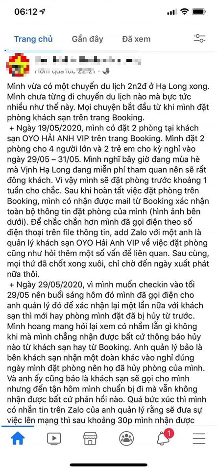 TP Hạ Long xử phạt khách sạn 4 triệu đồng vì tự ý hủy phòng không báo cho khách - Ảnh 1. TP Hạ Long xử phạt khách sạn 4 triệu đồng vì tự ý hủy phòng không báo cho khách - Ảnh 1.