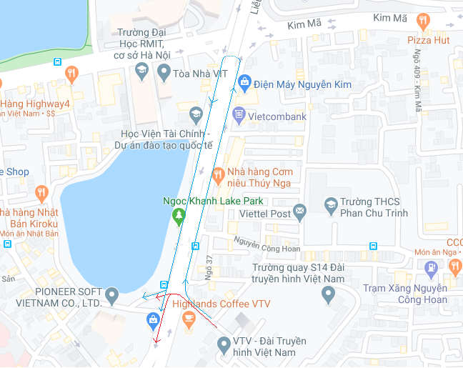 Nút giao thông dễ bị phạt ở Hà Nội: Lưu ý biển báo đầu ngõ 41 Nguyễn Chí Thanh - Ảnh 3. Nút giao thông dễ bị phạt ở Hà Nội: Lưu ý biển báo đầu ngõ 41 Nguyễn Chí Thanh - Ảnh 3.
