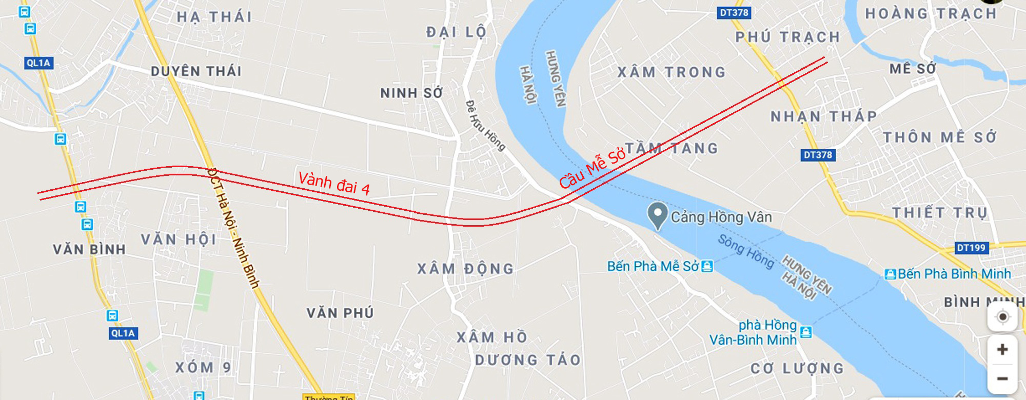 Cầu sẽ mở theo qui hoạch ở Hà Nội: Toàn cảnh vị trí làm cầu Mễ Sở nối Văn Giang - Thường Tín - Ảnh 2. Cầu sẽ mở theo qui hoạch ở Hà Nội: Toàn cảnh vị trí làm cầu Mễ Sở nối Văn Giang - Thường Tín - Ảnh 2.