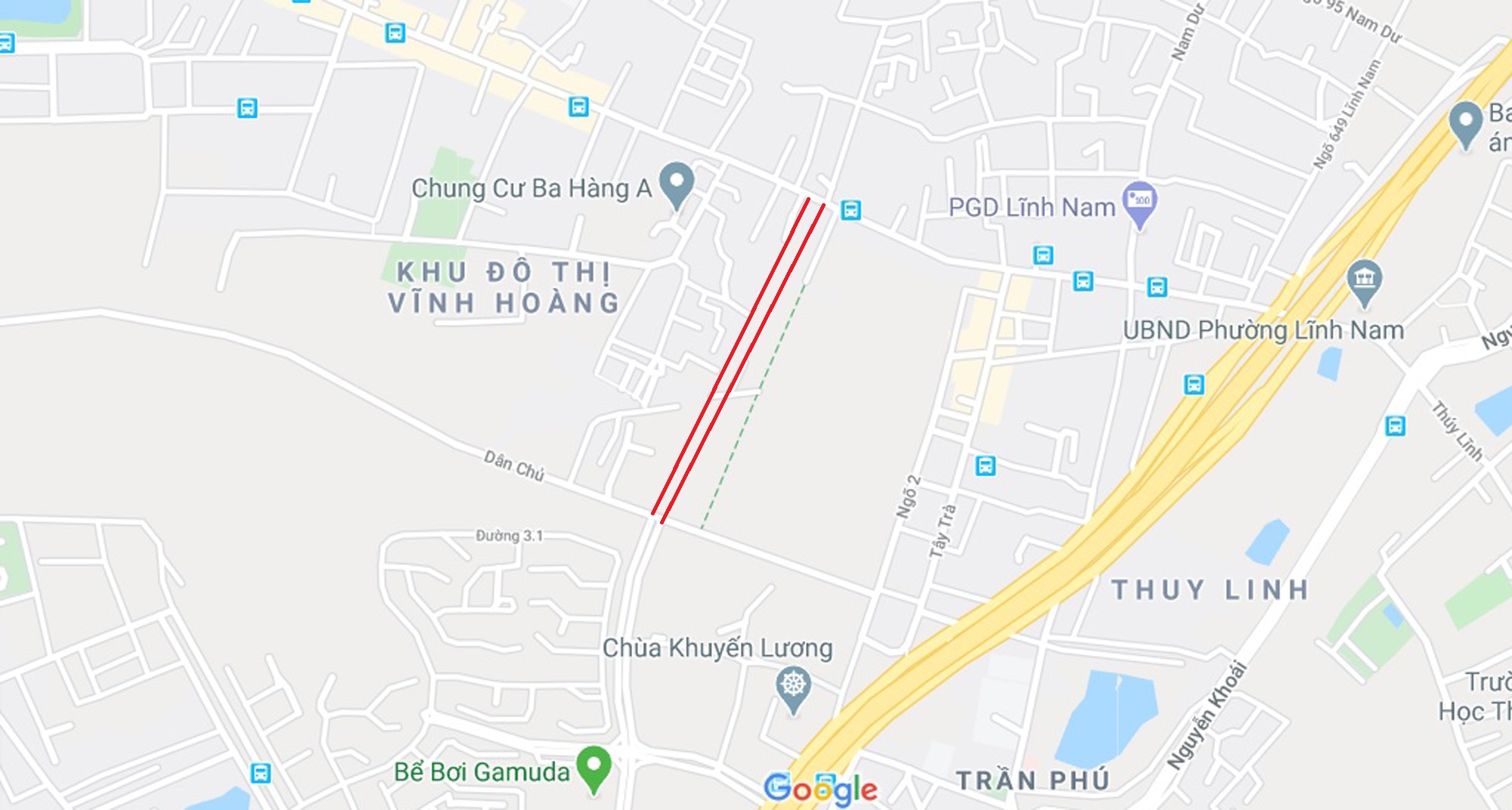 đường sẽ mở theo qui hoạch ở phường Trần Phú, Hoàng Mai, Hà Nội - Ảnh 2. đường sẽ mở theo qui hoạch ở phường Trần Phú, Hoàng Mai, Hà Nội - Ảnh 2.
