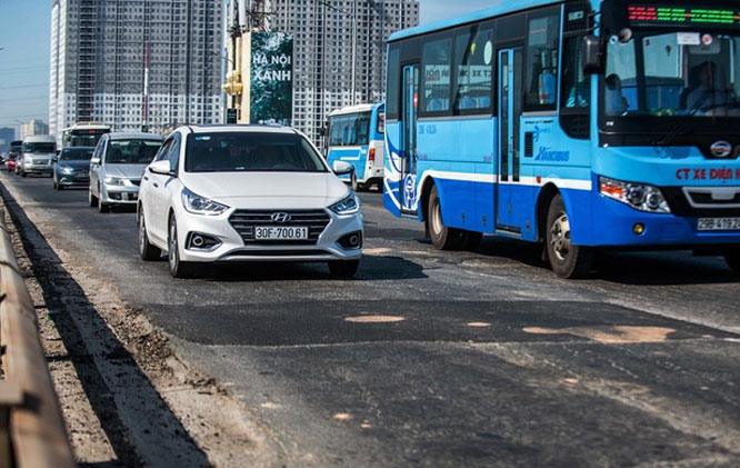 Phương án phân luồng giao thông khi cấm xe lưu thông qua cầu Thăng Long từ 6/8 - Ảnh 1. Phương án phân luồng giao thông khi cấm xe lưu thông qua cầu Thăng Long từ 6/8 - Ảnh 1.