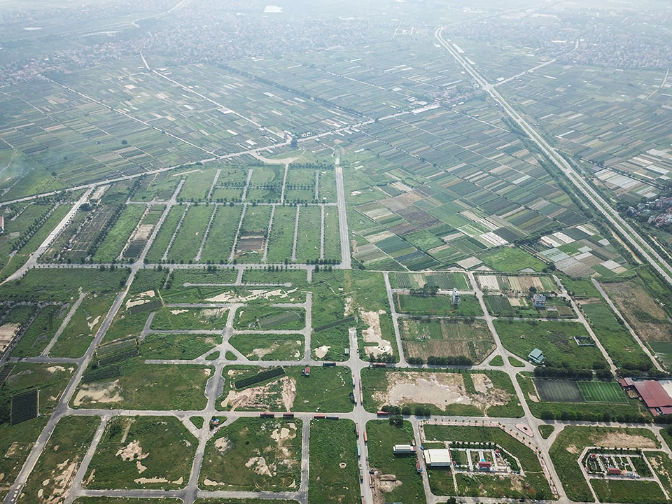 Sau điều chỉnh, một số ô đất công cộng ở huyện Mê Linh có thể xây nhà ở - Ảnh 1.