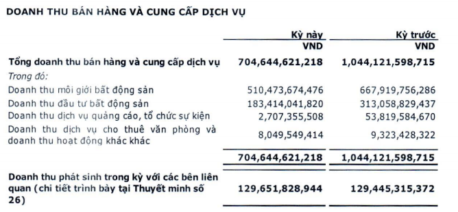 Doanh thu môi giới và đầu tư BĐS lao dốc, CenLand báo lãi ròng 6 tháng đầu năm giảm 27% - Ảnh 1.