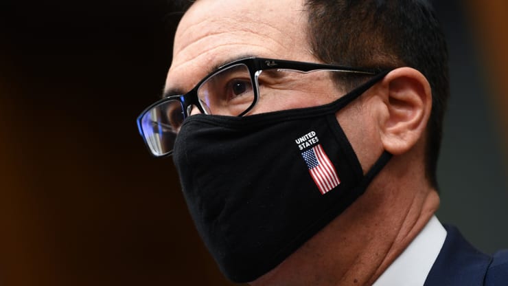 Bộ trưởng Mnuchin: Gói cứu trợ mới của Đảng Cộng hòa sẵn sàng, kịp lúc trợ cấp thất nghiệp cũ hết hạn - Ảnh 1. Bộ trưởng Mnuchin: Gói cứu trợ mới của Đảng Cộng hòa sẵn sàng, kịp lúc trợ cấp thất nghiệp cũ hết hạn - Ảnh 1.