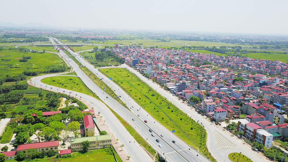 Hà Nội phê duyệt xây dựng tuyến đường 40 m tại huyện Đông Anh - Ảnh 1. Hà Nội phê duyệt xây dựng tuyến đường 40 m tại huyện Đông Anh - Ảnh 1.