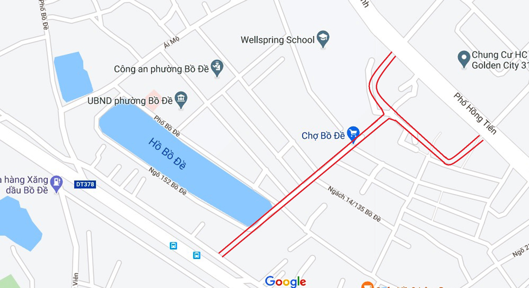 Hai đường sẽ mở theo qui hoạch ở phường Bồ Đề, Long Biên, Hà Nội - Ảnh 2. Hai đường sẽ mở theo qui hoạch ở phường Bồ Đề, Long Biên, Hà Nội - Ảnh 2.