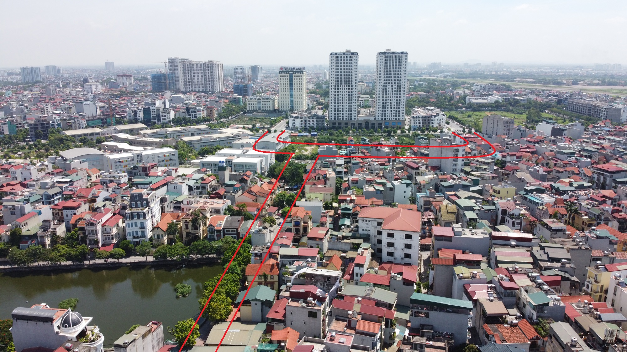 Hai đường sẽ mở theo qui hoạch ở phường Bồ Đề, Long Biên, Hà Nội - Ảnh 4. Hai đường sẽ mở theo qui hoạch ở phường Bồ Đề, Long Biên, Hà Nội - Ảnh 4.