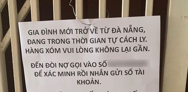 'Nhà cô đi từ Đà Nẵng về, xin lỗi không tiếp khách' - Ảnh 3.