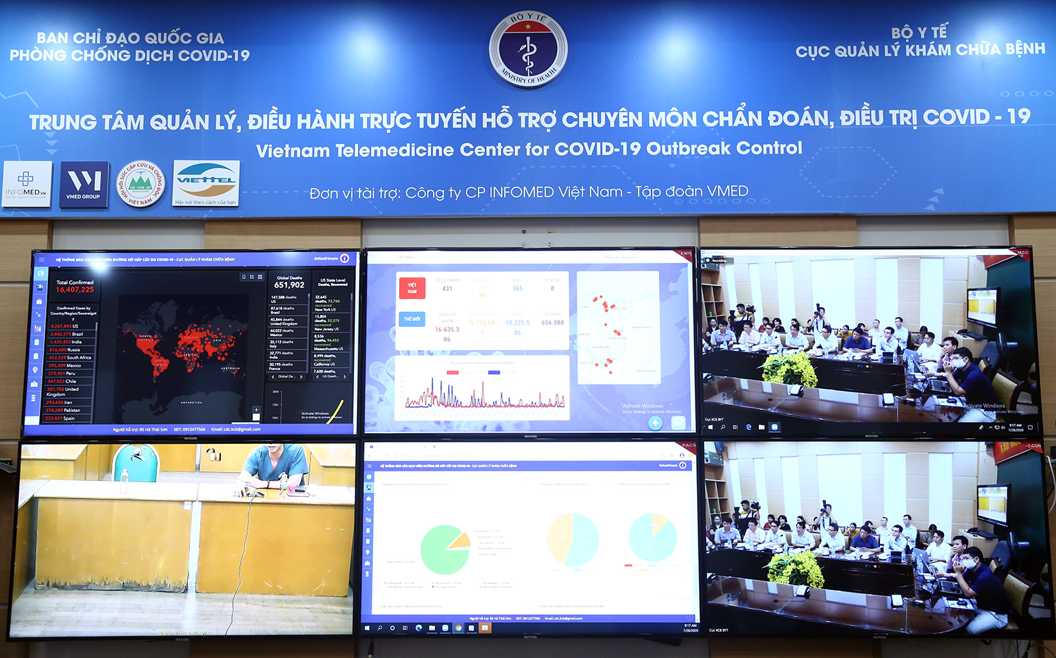 Phó thủ tướng họp trực tuyến với các đầu cầu bệnh viện về tìm nguồn lây Covid-19 nhanh nhất có thể - Ảnh 2. Phó thủ tướng họp trực tuyến với các đầu cầu bệnh viện về tìm nguồn lây Covid-19 nhanh nhất có thể - Ảnh 2.