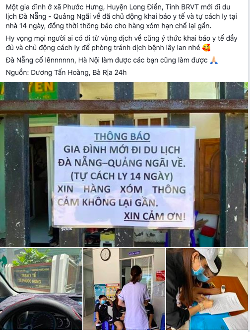 'Nhà cô đi từ Đà Nẵng về, xin lỗi không tiếp khách' - Ảnh 2.
