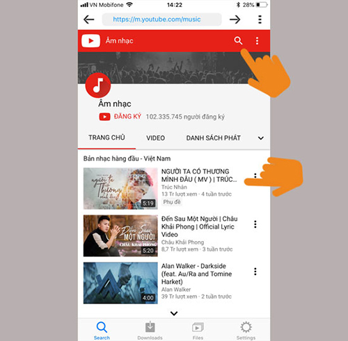 Hướng dẫn tải video trên youtube về điện thoại đơn giản dễ thực hiện - Ảnh 7. Hướng dẫn tải video trên youtube về điện thoại đơn giản dễ thực hiện - Ảnh 7.