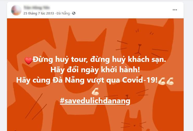 Cộng đồng mạng kêu gọi du khách đổi ngày khởi hành, không hủy tour để cùng Đà Nẵng vượt qua COVID-19 - Ảnh 2.