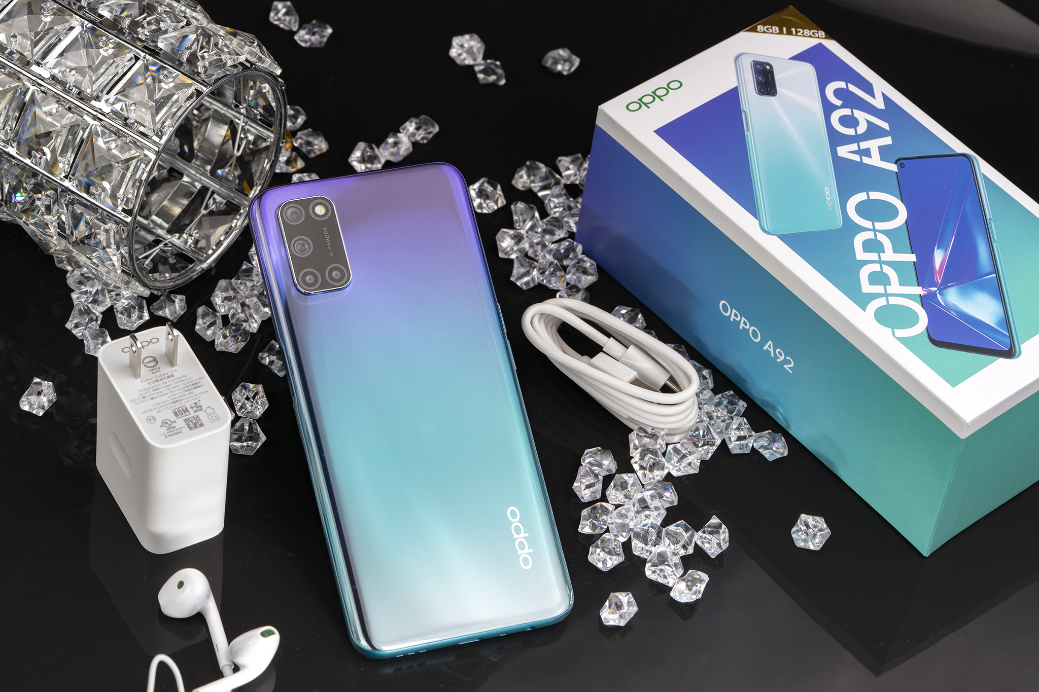 OPPO A92 thêm màu Tím Cá Tính, ghi điểm mạnh phân khúc điện thoại chụp ảnh đẹp dưới 7 triệu đồng - Ảnh 3. OPPO A92 thêm màu Tím Cá Tính, ghi điểm mạnh phân khúc điện thoại chụp ảnh đẹp dưới 7 triệu đồng - Ảnh 3.